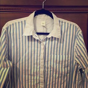 Gap Striped Popover Tunic Size L Tall